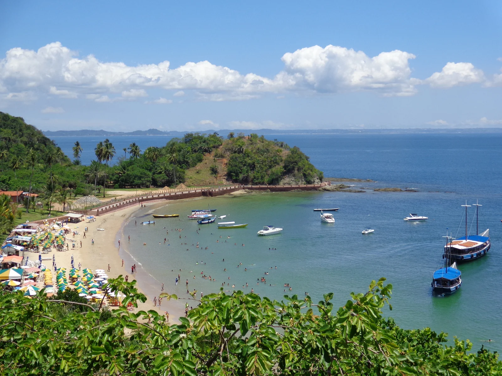Escuna na Ilha dos Frades — Salvador, Bahia · foto por SCamargos