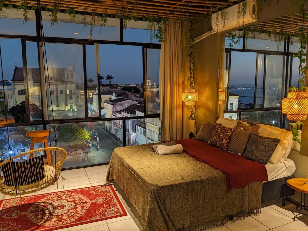 Fotos adicionais — Vista do Elevador e Mar + Jacuzzi, Salvador, Bahia