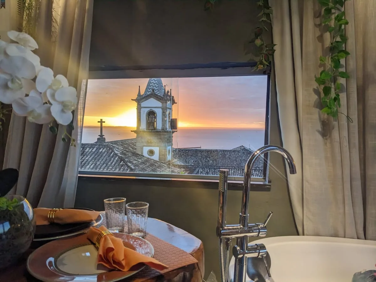 Fotos adicionais — Vista do Elevador e Mar + Jacuzzi, Salvador, Bahia